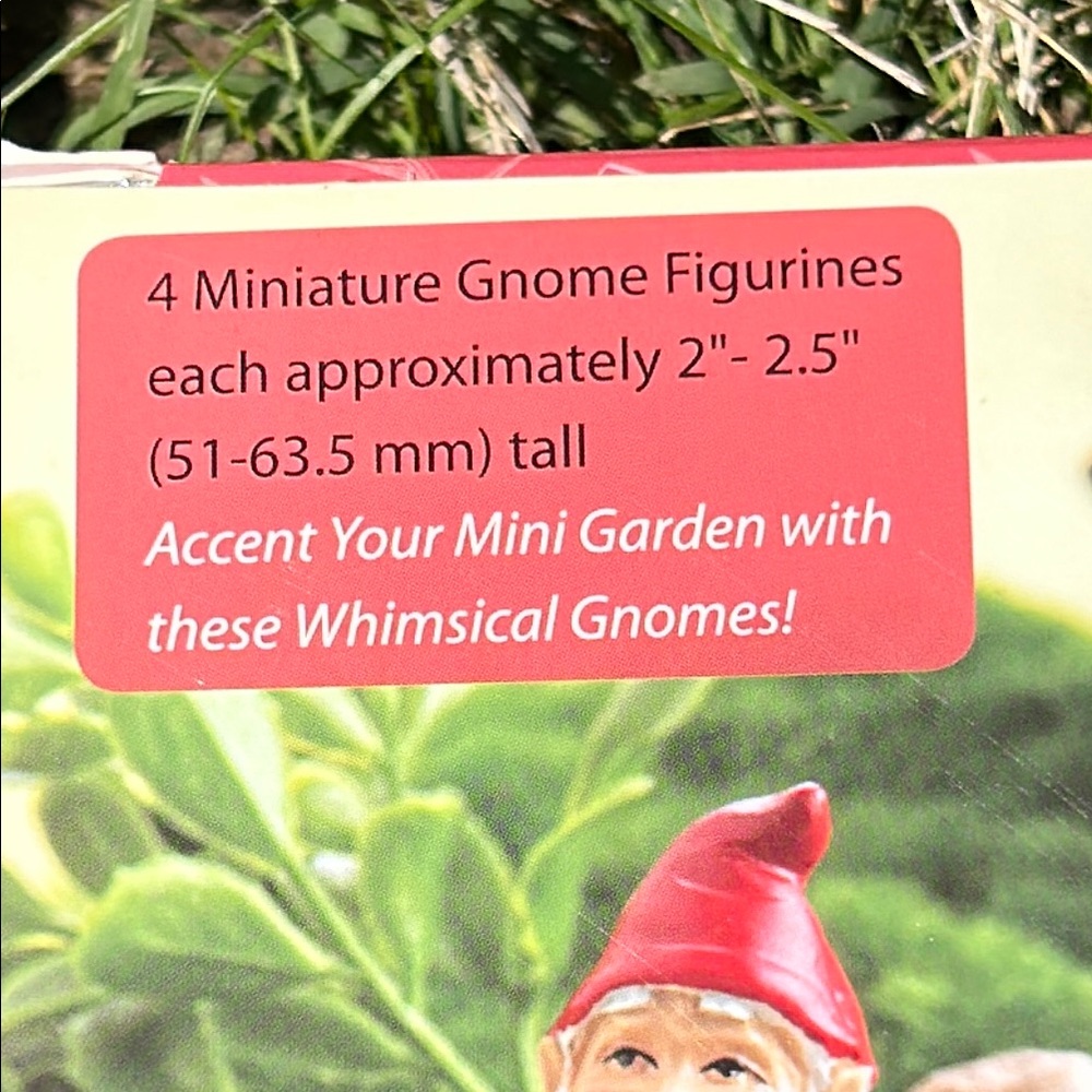 NEW Garden Gnome Set by Leisure Arts - Picture 8 of 8
